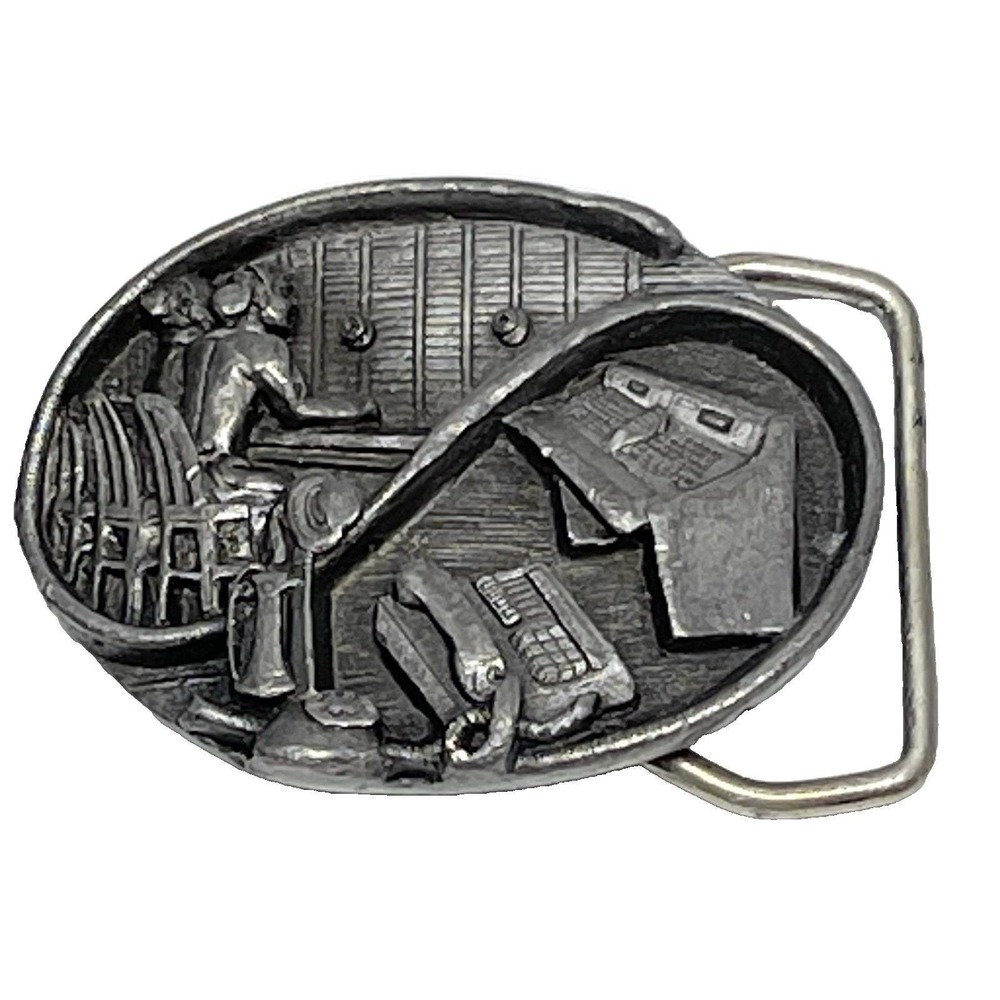 Siskiyou Buckle Co. Women of the Communications Industry‎ Pewter Vintage 1989